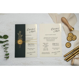 Invitatie De Nunta Florala 9279 EKONOM