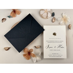 Invitatie De Nunta Cu Frunza 96943 ELITE