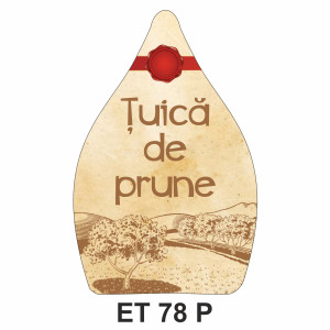 Eticheta pentru sticla ET 78 P