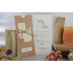 Invitatie vintage 17014 ARMONI