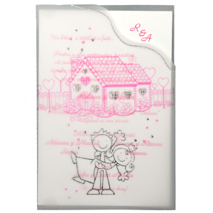 Invitatie de nunta haioasa cu calc 101511 TBZ