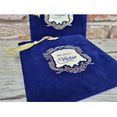 Invitatie De Botez Cu Catifea 1144 TH