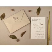 Invitatie De Nunta Romantica 12269 ELA