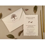 Invitatie De Nunta Romantica Copacul Vietii 12272 ELA