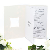 Invitatie de nunta eleganta cu flori de cires 140011 TBZ