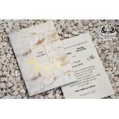 Invitatie De Nunta Stil Marmura 19343 ARMONI