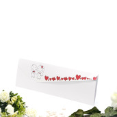Invitatie de nunta haioasa cu inimioare rosii 2130 TBZ