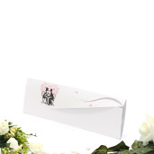 Invitatie de nunta cu miri la masa 2131 TBZ