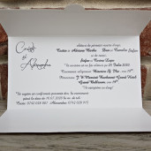 Invitatie de nunta eleganta 5528 CONCEPT