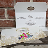 Invitatie de nunta florala 5630 CONCEPT
