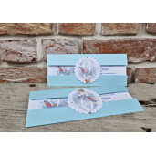 Invitatie De Botez Cu Animale Si Balon Cu Aer Cald 607 TH