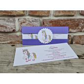 Invitatie De Botez Cu Unicorn 608 TH
