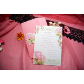 Invitatie de nunta cu hortensii 629