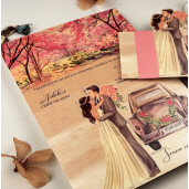 Invitatie De Nunta Cu Masina 63696 ELITE