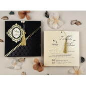 Invitatie De Nunta Eleganta Cu Ciucure 74758 ELA