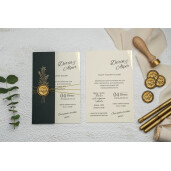 Invitatie De Nunta Florala 9279 EKONOM