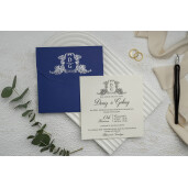 Invitatie De Nunta Eleganta 9305 EKONOM