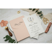 Invitatie De Nunta Florala 9322 EKONOM