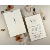 Invitatie De Nunta Cu Lavanda 96948 ELITE