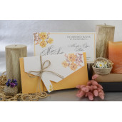 Invitatie cu tema florala 17037 ARMONI