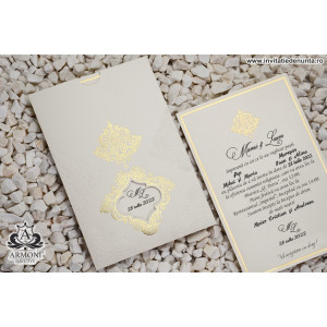 Invitatie Ivory Eleganta 19341 ARMONI