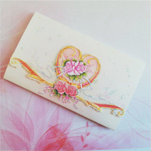Invitatie de nunta model baroque floral 919002 TBZ